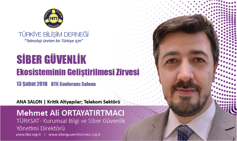 Siber G-venlik Zirvesi-Mehmet Ali ORTAYATIRTMACI_Banner