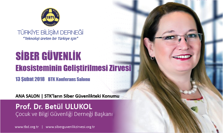 Siber G-venlik Zirvesi-Prof. Dr. Bet-l ULUKOL_Banner