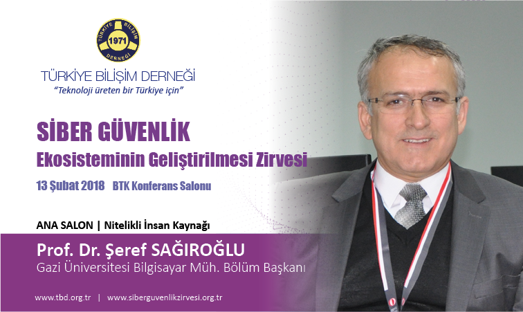 Siber G-venlik Zirvesi-Prof. Dr. Seref SAGIRO-LU_Banner