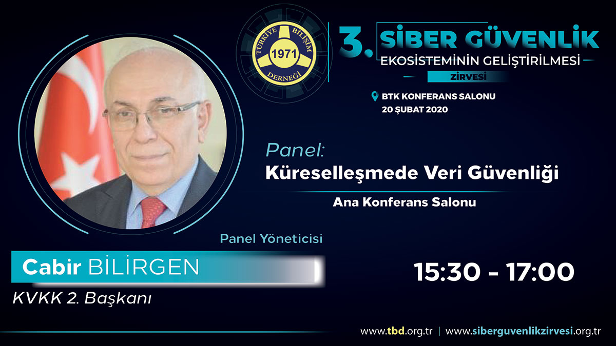 Cabir BİLİRGEN - 3. Siber Güvenlik Zirvesi