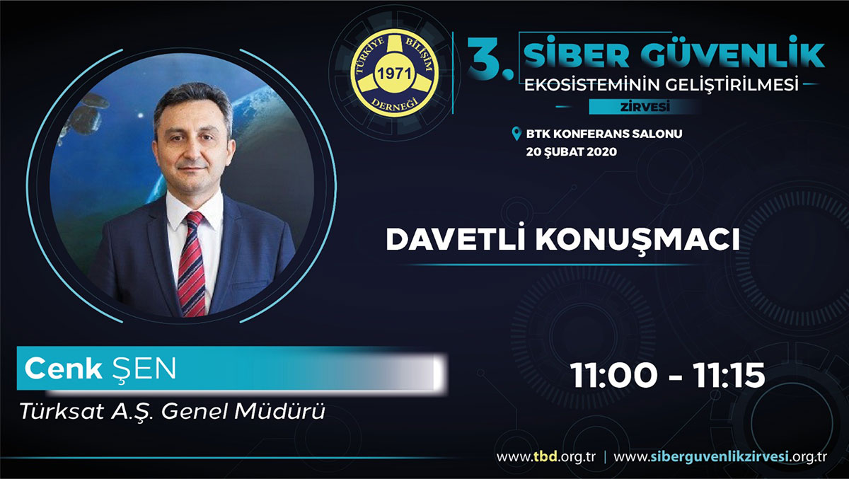 Cenk ŞEN - 3. Siber Güvenlik Zirvesi