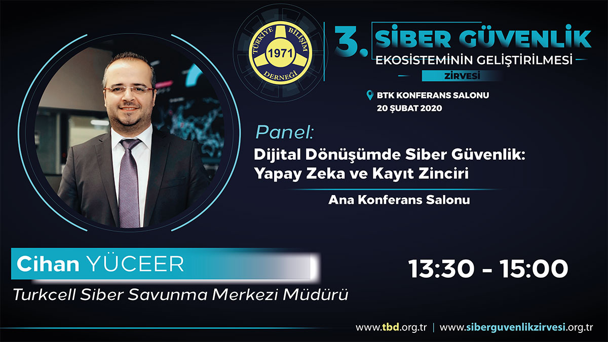 Cihan YÜCEER - 3. Siber Güvenlik Zirvesi