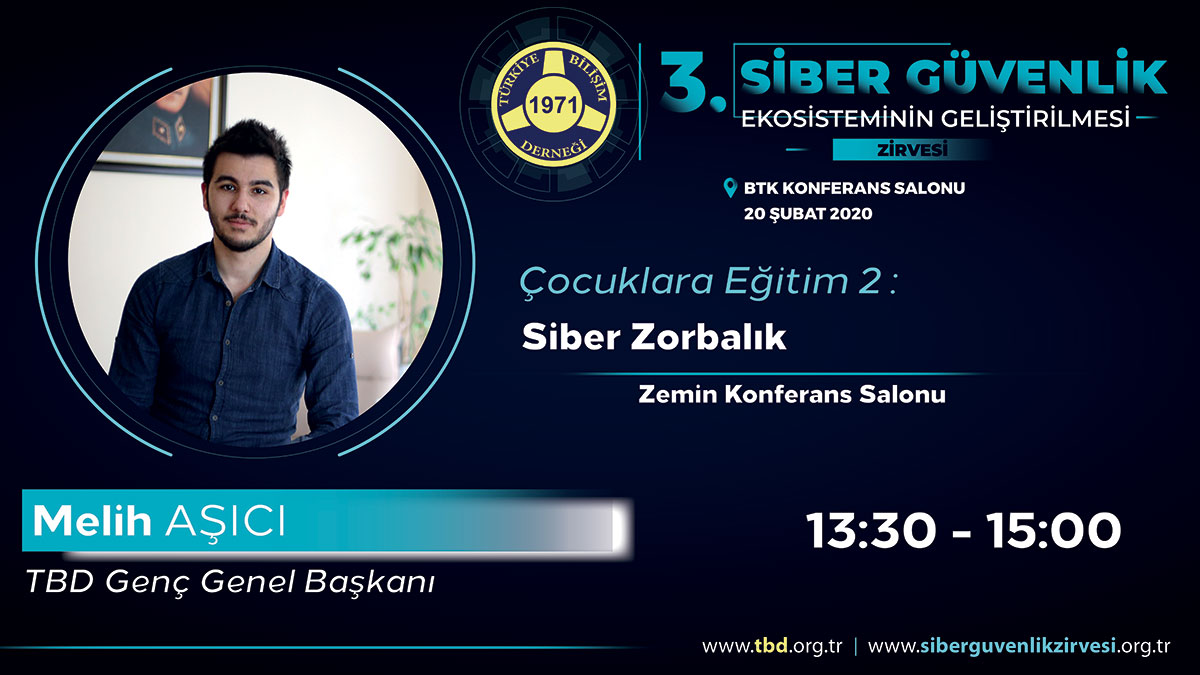 Melih AŞICI - 3. Siber Güvenlik Zirvesi