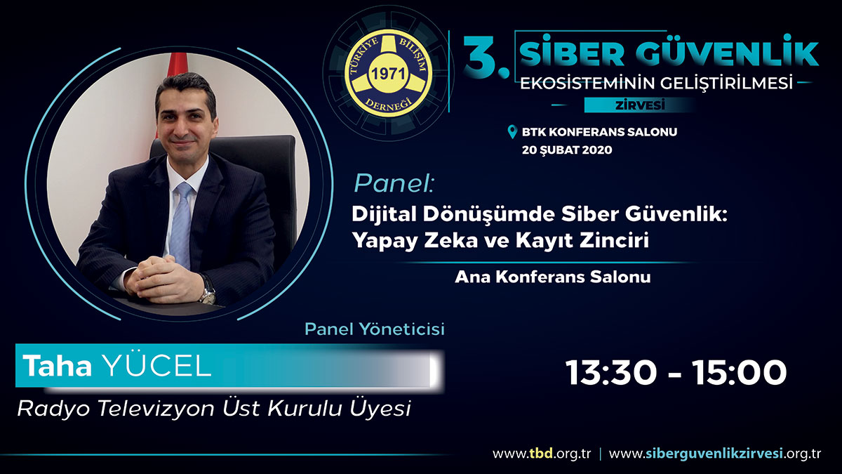 Taha YÜCEL - 3. Siber Güvenlik Zirvesi