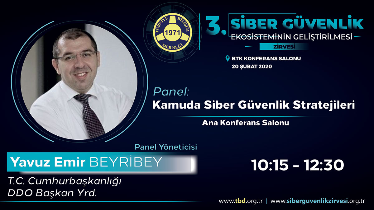Yavuz Emir BEYRİBEY - 3. Siber Güvenlik Zirvesi