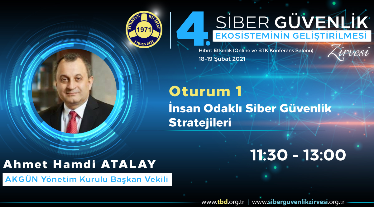 Ahmet Hamdi ATALAY - 4. Siber Güvenlik Zirvesi