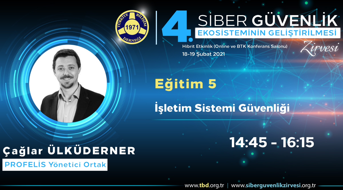 Çağlar ÜLKÜDERNER - 4. Siber Güvenlik Zirvesi