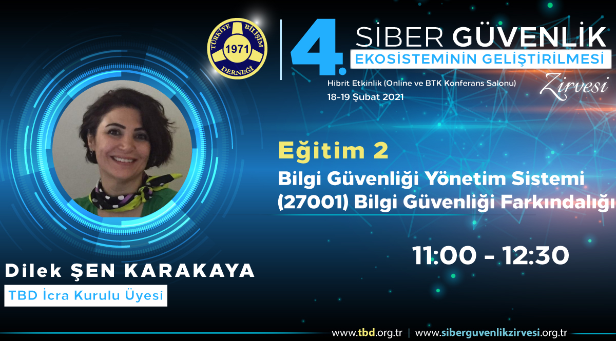 Dilek ŞEN KARAKAYA - 4. Siber Güvenlik Zirvesi