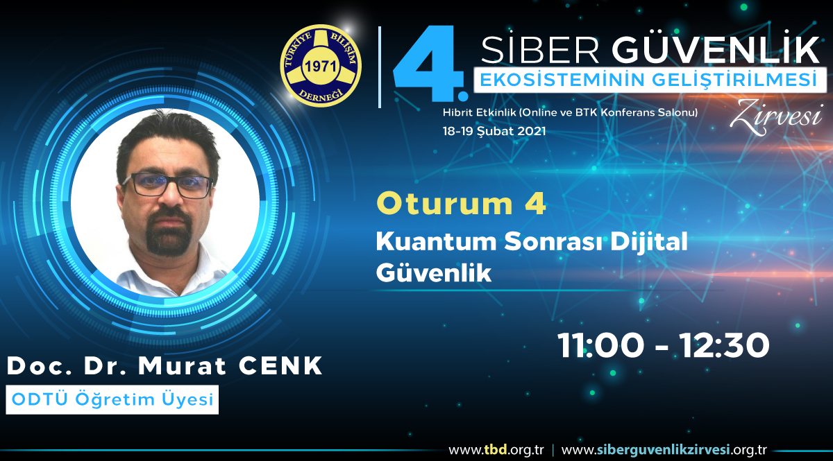 Doç. Dr. Murat CENK - 4. Siber Güvenlik Zirvesi