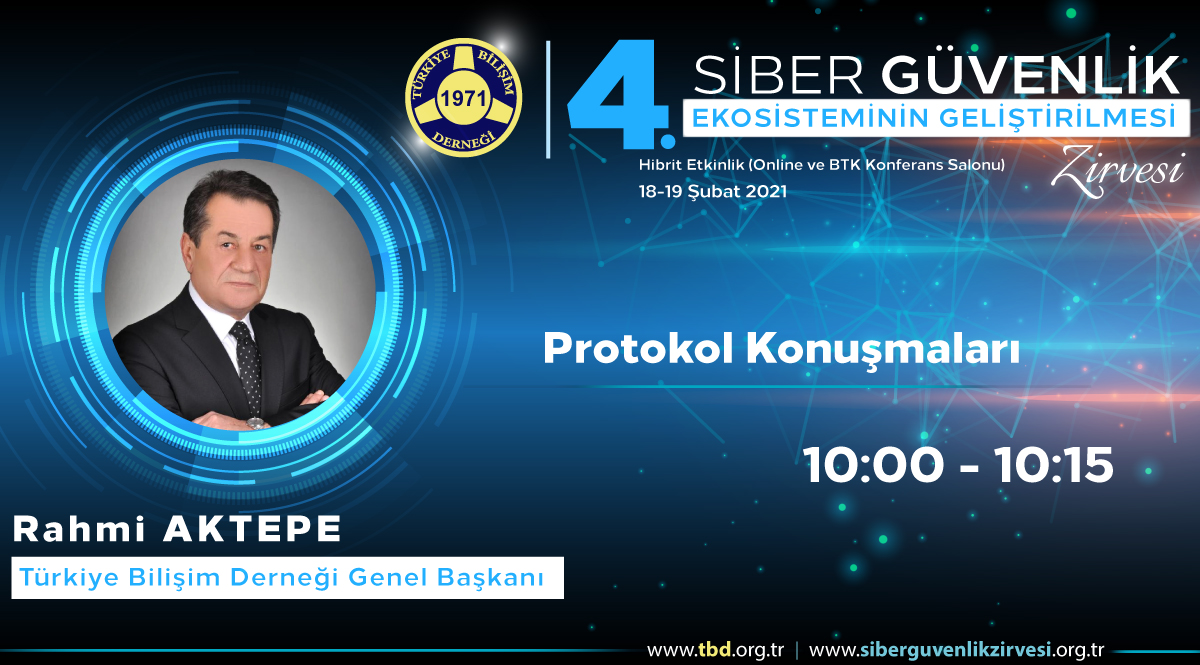 Rahmi AKTEPE - 4. Siber Güvenlik Zirvesi