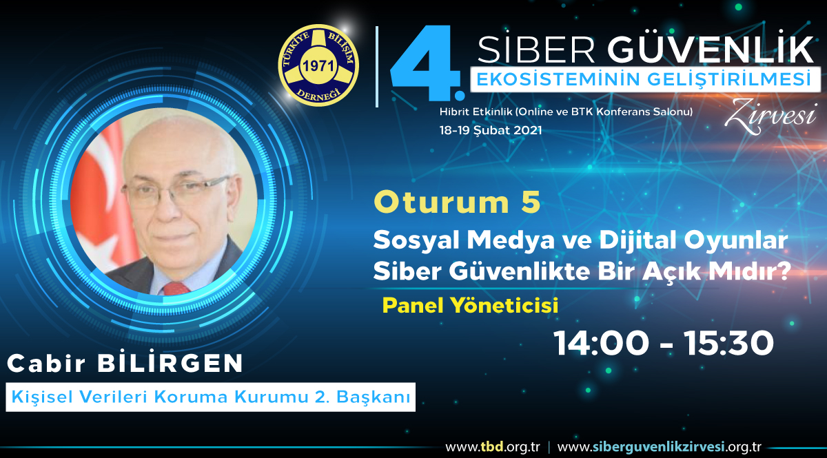 Cabir BİLİRGEN - 4. Siber Güvenlik Zirvesi