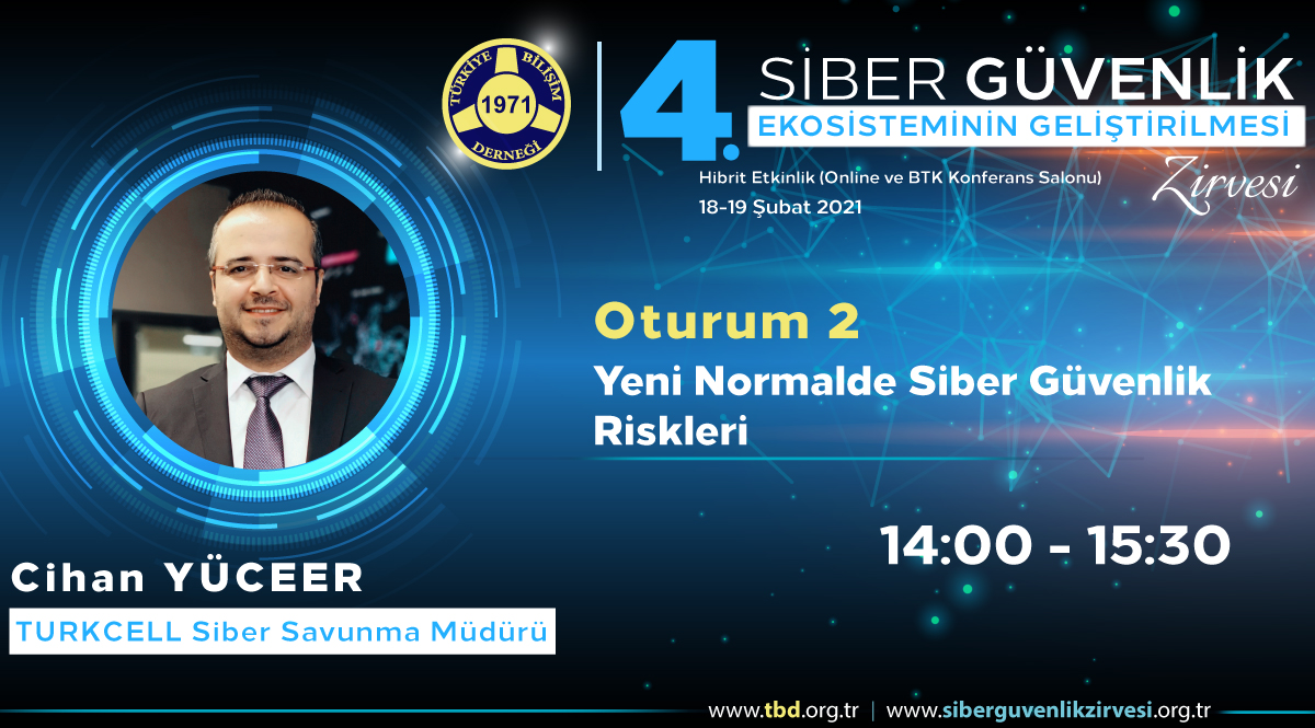 Cihan YÜCEER - 4. Siber Güvenlik Zirvesi