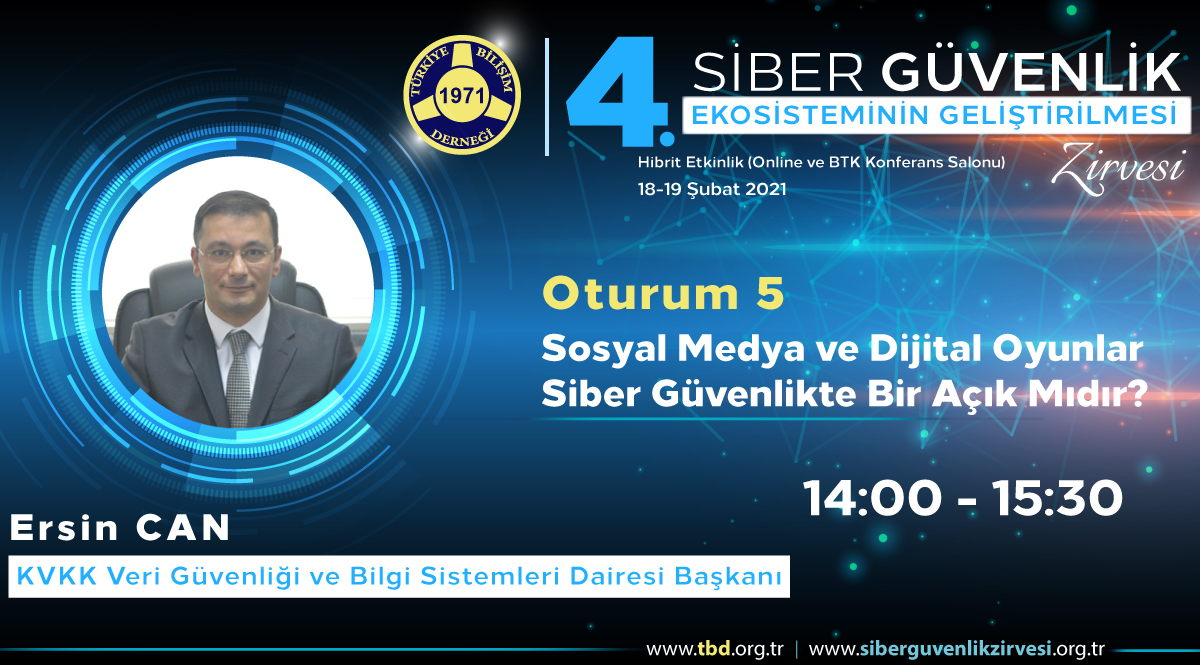 Ersin CAN - 4. Siber Güvenlik Zirvesi