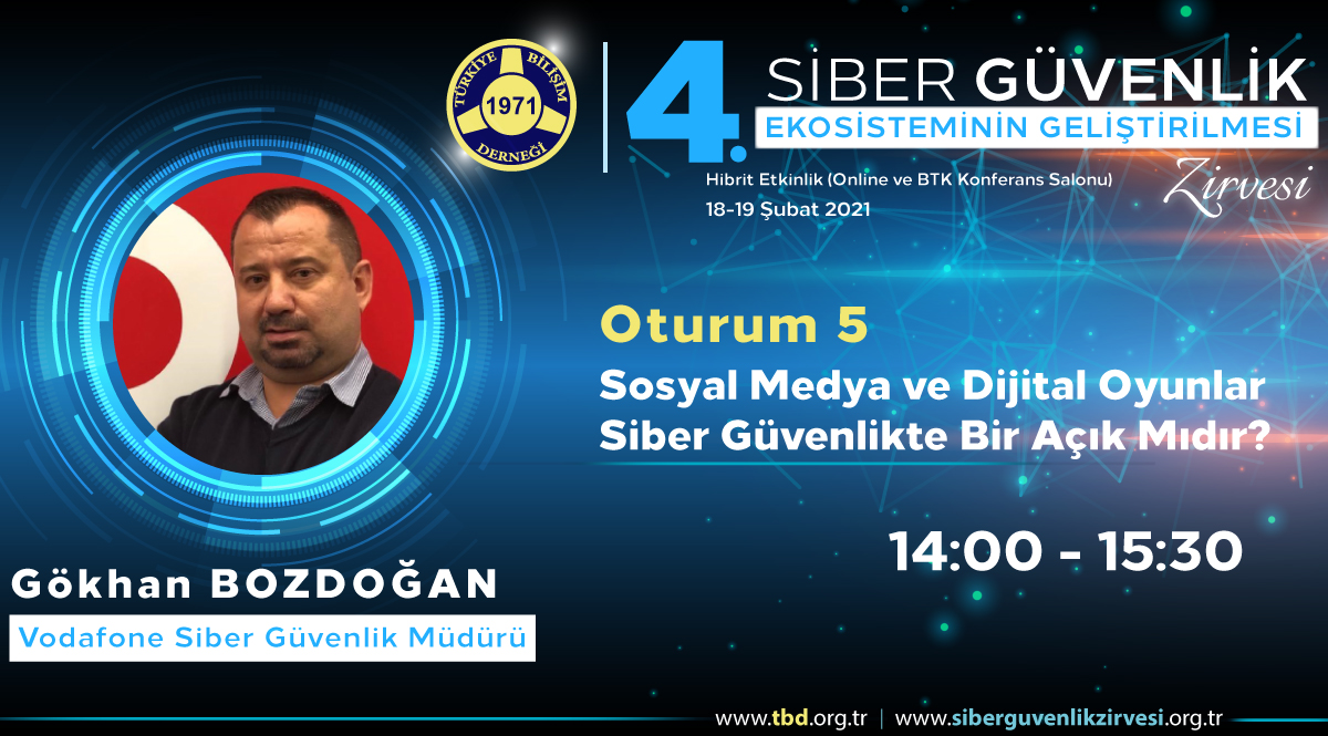 Gökhan BOZDOĞAN - 4. Siber Güvenlik Zirvesi