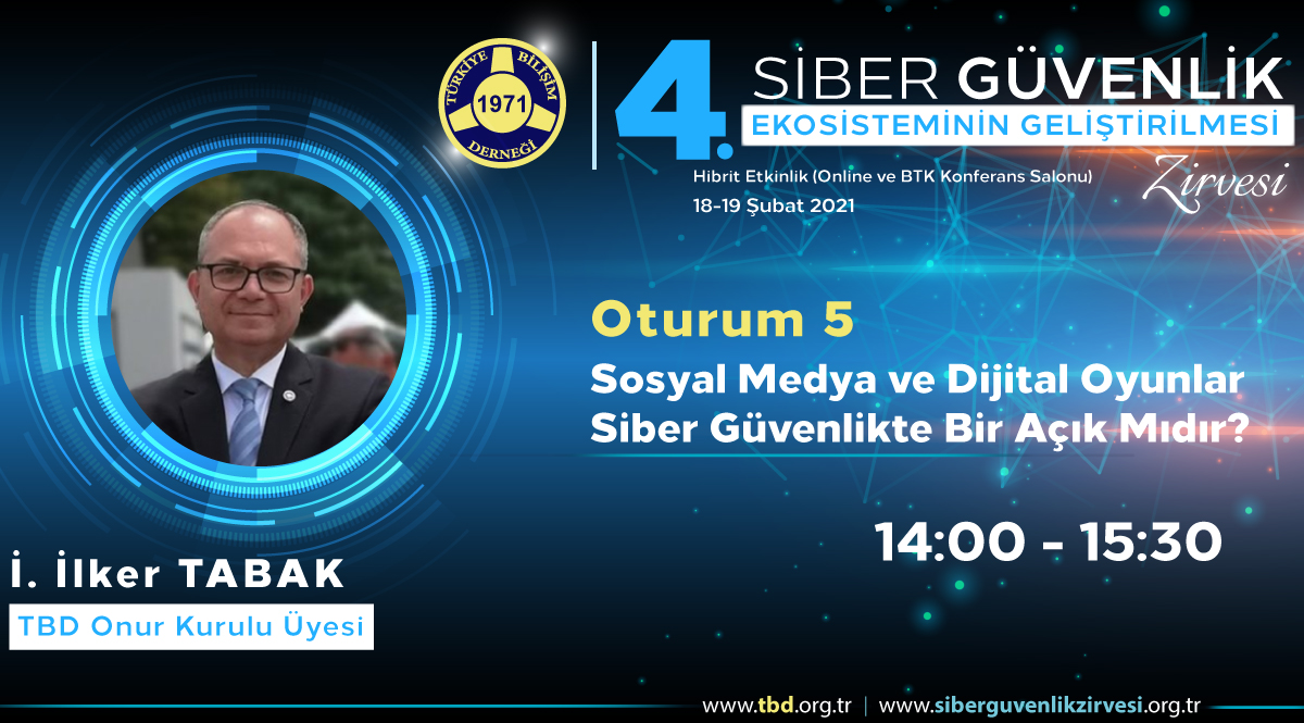 İ. İlker TABAK- 4. Siber Güvenlik Zirvesi