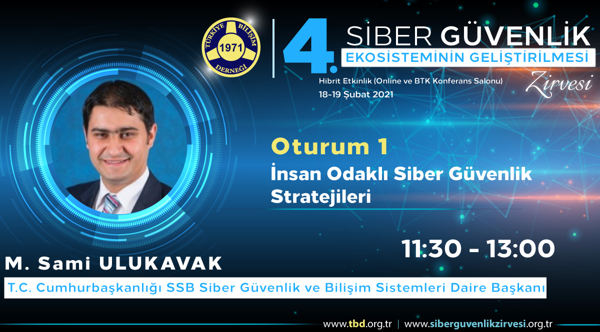 M. Sami ULUKAVAK - 4. Siber Güvenlik Zirvesi