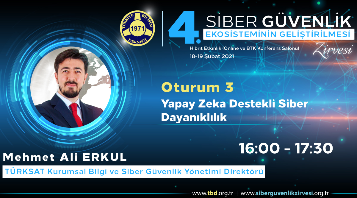 Mehmet Ali ERKUL - 4. Siber Güvenlik Zirvesi